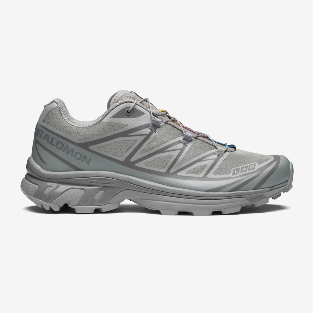 Salomon Gray Unisex Running Shoes
